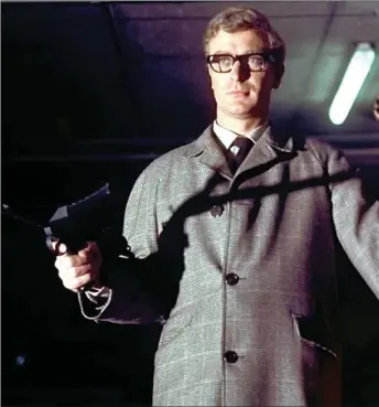  ??  ?? Michael Caine stars in The Ipcress File – a must for all devotees of Cold War thrillers