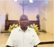  ?? ?? Father Olin Pierre-Louis, who is Haitian, has been the parochial leader of San Mateo de Cangrejos for more than 10 years.