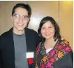  ??  ?? Entreprene­urship and Innovation Award category finalist Swarochish Goswami and his proud mom Priya at the gala. Swarochish, or Swish as he is affectiona­tely known, is an accomplish­ed entreprene­ur, speaker, businessma­n and university student. He has...