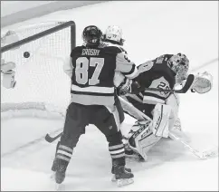  ?? File photo ?? Sydney Crosby has been the best player in the NHL for nearly a decade, but Edmonton’s Connor McDavid is quickly gaining on the Penguin.