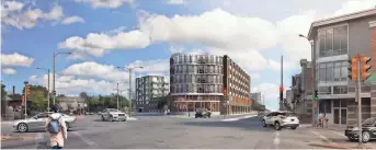  ?? KORB & ASSOCIATES ?? An apartment building proposed for Milwaukee's Bay View neighborho­od is drawing both concerns and praise.