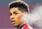  ??  ?? HERO Rashford’s a voice for the poor