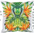  ??  ?? Shake Up Some Style: Orange Paradise Outdoor Cushion, £24.99, Bean Bag Bazaar