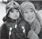  ?? COURTESY DANIELLE CAMPOAMOR VIA AP ?? Danielle Campoamor and her 3-year-old son, Matthias, live in Tomahawk, Wis. ‘I worry what kind of man I’m raising,’ says Campoamor.