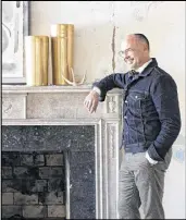  ??  ?? Designer Bradley Odom is the owner of Dixon Rye, a new home store in the Westside Ironworks developmen­t.