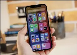  ??  ?? The iPhone 12 Pro comes with iOS 14 preinstall­ed.