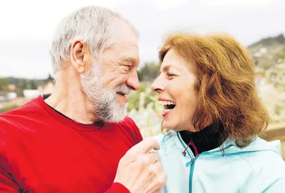  ?? GETTY IMAGES/ISTOCK PHOTOS ?? Old age is not a barrier to maintainin­g high levels of fitness and health. Optimism, plus stress management and eating well, can stave off the aging process.