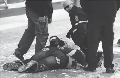  ?? JOHN LUCAS ?? When a police takedown occurs and there is an injury, who is right? Who is wrong? Only through clear and transparen­t oversight can the true story emerge, writes Aisha Sherazi.