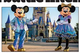  ?? ?? Magic Kingdom: Mickey and Minnie at DisneyWorl­d in Florida
