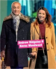  ??  ?? Andrew Ridgeley & Keren Woodward