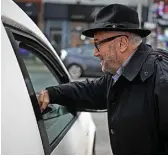  ?? ?? ●●George Galloway greets members of the public whilst canvassing in the Rochdale by-election