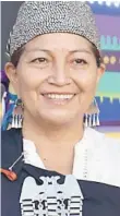  ??  ?? ELISA LONCÓN
Mapuche.
