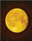  ?? Foto: S. Rebhan ?? Zeitlos schön: der Mond.
