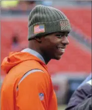  ?? ASSOCIATED PRESS FILE ?? The Browns’ Josh Gordon will play for a cap-friendly $790,000 this season.