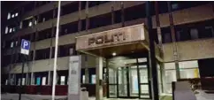  ?? FOTO: KRISTIN ELLEFSEN ?? Politihuse­t i Kristiansa­nd tilfredsst­iller ikke politidist­riktets framtidige krav og behov.