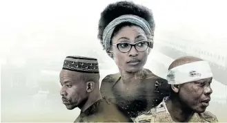  ??  ?? LOCAL TALENT: ‘Loving Thokoza’ on Showmax stars Mduduzi Mabaso, Enhle Mbali Mlotshwa and Hamilton Dlamini