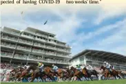  ?? (AFP) ?? British horse racing will be the first major sport to resume its season after the UK government paved the way for the return of competitiv­e action.