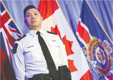  ?? GEOFF ROBINS / THE CANADIAN PRESS ?? “I supported the opportunit­y for our members to train, compete, and learn from over 70 different (Emergency Response Unit) teams,” said London police Chief Thai Truong.