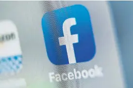  ?? /AFP/Denis Charlet ?? Polls apart: While Facebook takes down adverts that have been deemed false, it has opted to exempt politician­s from this policy, which could threaten democracy.