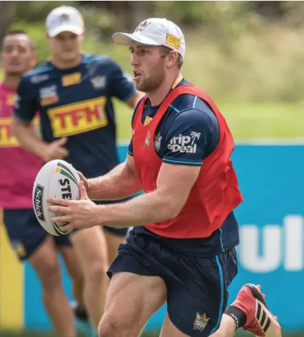  ?? Picture: GOLD COAST TITANS ?? Brendan Elliot will finally live out a dream for the Titans this weekend.