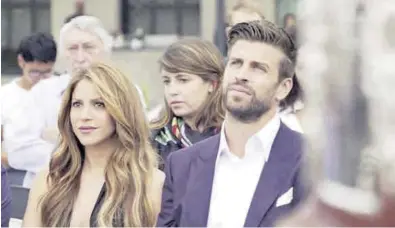  ?? EL PERIÓDICO ?? Shakira y Gerard Piqué, en una Copa Davis en Nueva York, disputada en el año 2019.