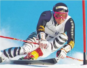  ?? FOTO: DPA ?? Markus Wasmeier holte bei Olympia 1994 aus dem Nichts die Goldmedail­le im Riesenslal­om und Super-G.