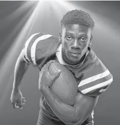  ?? MICHAEL LAUGHLIN/SUN SENTINEL ?? Chris D’or, from Cardinal Newman, is the Sun Sentinel’s 2019 Class 5A-1A offensive football player of the year for Palm Beach County.