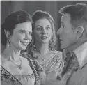  ??  ?? Catherine Bell, Katherine Barrell and James Denton as seen in “Good Witch”