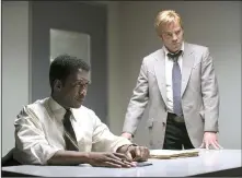  ??  ?? Mahershala Ali (left) and Stephen Dorff star in HBO’s True Detective. The current season was filmed in Arkansas.