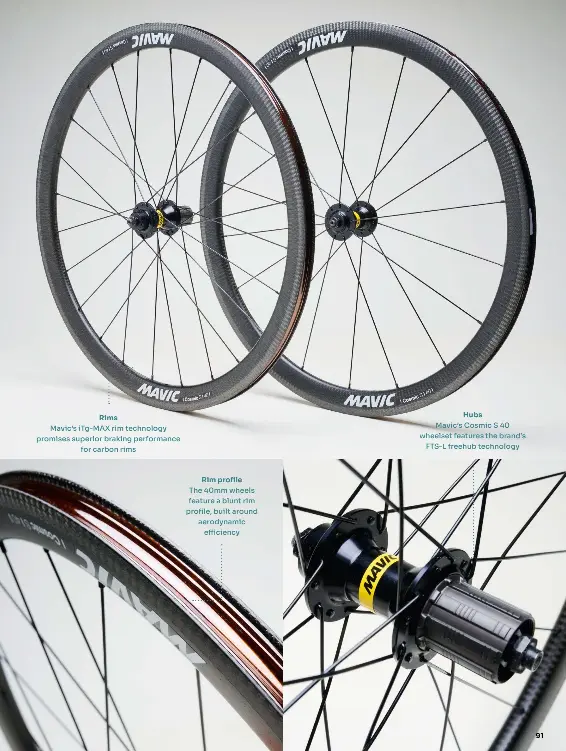 MAVIC COSMIC S 40 WHEELSET - PressReader