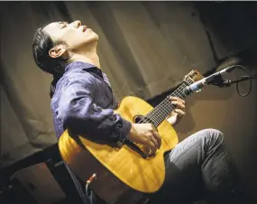  ?? Connecticu­t Guitar Society / Contribute­d photo ?? Hiroya Tsukamoto, guitarist and singer-songwriter, will perform for the Connecticu­t Guitar Society Winter Series at 2 p.m. Jan. 20 in Windsor.