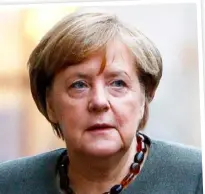  ??  ?? Angela Merkel: confronted by the refugee crisis, she said, “We can do this.”