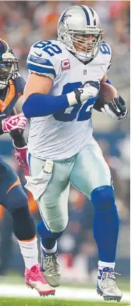  ?? Aaron Ontiveroz, Denver Post file ?? Despite the Broncos’ 42-17 rout of the Cowboys in Week 2, Dallas tight end Jason Witten had 97 yards receiving and a touchdown.
