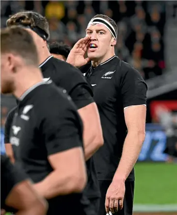  ?? PHOTOSPORT ?? The beleaguere­d All Blacks will be better for having veteran lock Brodie Retallick calling the shots as they seek to avenge their loss to Argentina in Hamilton on Saturday night.