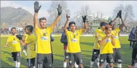  ?? AFP ?? I-league champions Minerva refused to play Real Kashmir (in pic) in Srinagar after Pulwama attack.