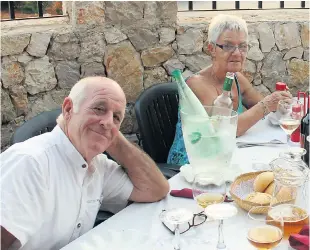  ?? Picture: HOTSPOT MEDIA ?? Expats Peter Tarsey and wife Jean were found dead at their villa near Benidorm