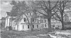  ?? PHOTO PROVIDED BY ALAN MILLER ?? Denison University''s Beth Eden, which was built in 1903 as the president's home, is being renovated and expanded to become offices for the university president, provost, registrar and vice president for finance and management. The project is expected to be completed in the spring.