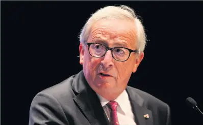  ?? SEAN GALLUP/GETTY IMAGES ?? Jean-Claude Juncker, President of the European Commission