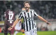  ?? AFP ?? Juventus’ Manuel Locatelli celebrates his goal.