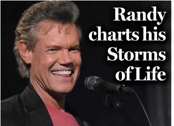  ??  ?? AMERICAN country music legend Randy Travis will release a book charting his remarkable life this May as he turns 70.