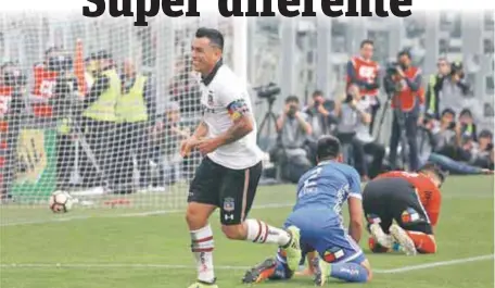  ?? | PHOTOSPORT ?? El “Cacique” no pierde desde hace 18 años ante la “U” en Macul