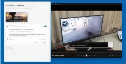  ?? ?? Live Captions within Windows 11 22H2. Note that while Windows doesn’t automatica­lly superimpos­e captions over video, you can ask it to create a window to approximat­e the effect.