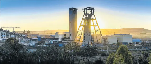  ?? Picture: SOUTH DEEP MINE ?? HELD IN TRUST: South Deep Mine, one of several mineral repositori­es in which all South Africans should be entitled to share real ownership over a prescribed period