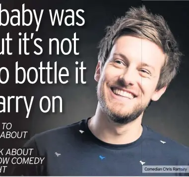  ??  ?? Comedian Chris Ramsey