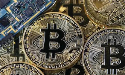  ??  ?? Cryptocurr­ency exchanges trading bitcoin have been hit by a series of thefts in recent months. Photograph: Chesnot/Getty Images