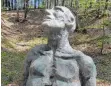  ?? FOTO: SBO ?? Stätte des Gedenkens: Mahnmal von Siegfried Haas im Eckerwald