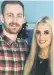  ??  ?? Romantic: Belfast Giant Ciaran Long and fiancee Hannah, and (top) the moment he proposed