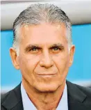  ?? FOTO ?? Carlos Queiroz asumiría en febrero la dirección de la Selección Colombia.