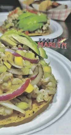  ?? ?? TACOS MARLYN, restaurant­e que se especializ­a en preparació­n de tacos de pescado y camarón y tostadas de ceviche, se abrirá en el previo local en Yuma de la tienda Hastings.