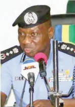  ??  ?? IGP Ibrahim Idris